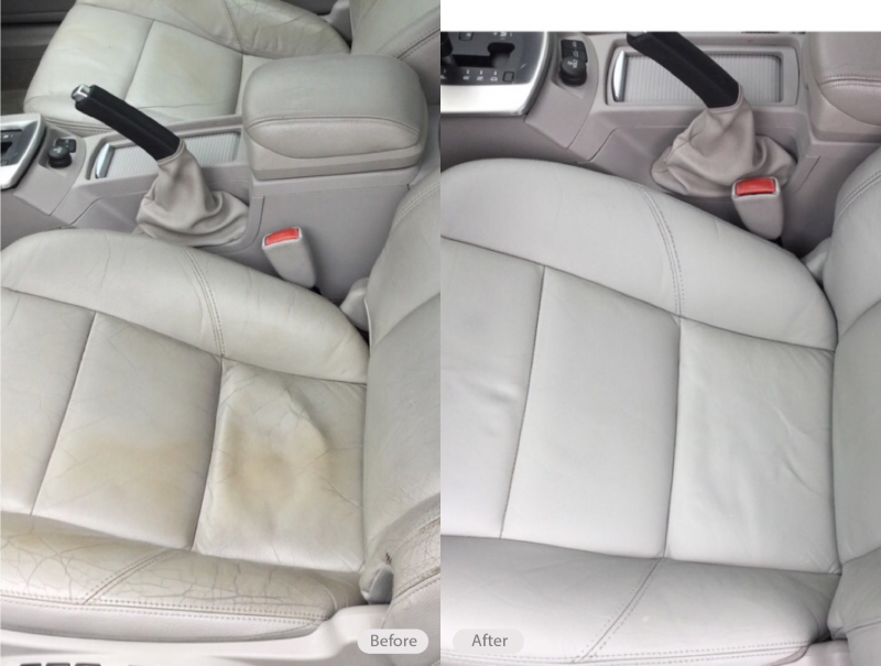 Photo Volvo C70 Seat Re Dye Fibrenew Burlington Volvo C70 Seat Re Dye