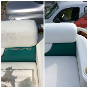 Fix and re dye seat.