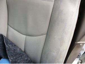 Refinsh seats in Escalade