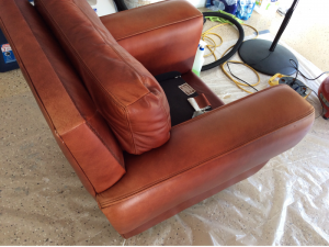 Total redye on a sofa,chair and ottoman