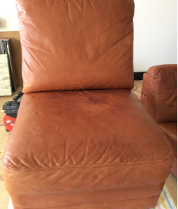 Total re dye on sectional sofa