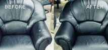 worn leather repairs