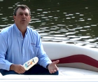 Sunscreen and oil make boat seats get worn faster