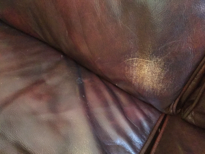 leather couch
