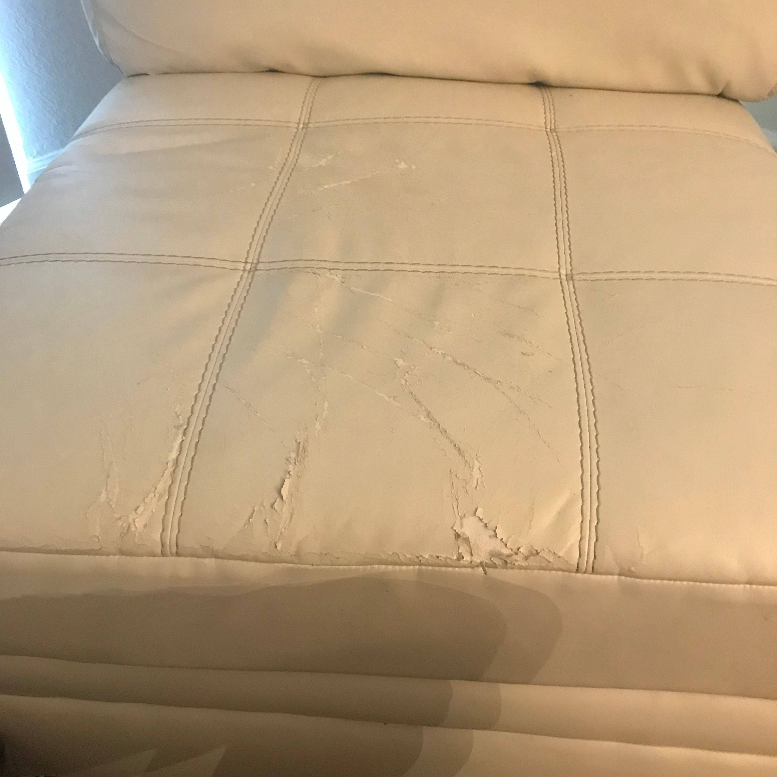 Cracking, peeling and flaking leather!
