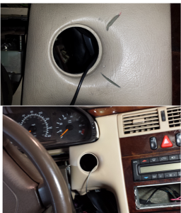 Dash Board repair at Mercedes Dealership