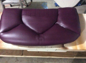We repair boat seats too.