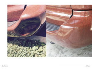 Bumper damage