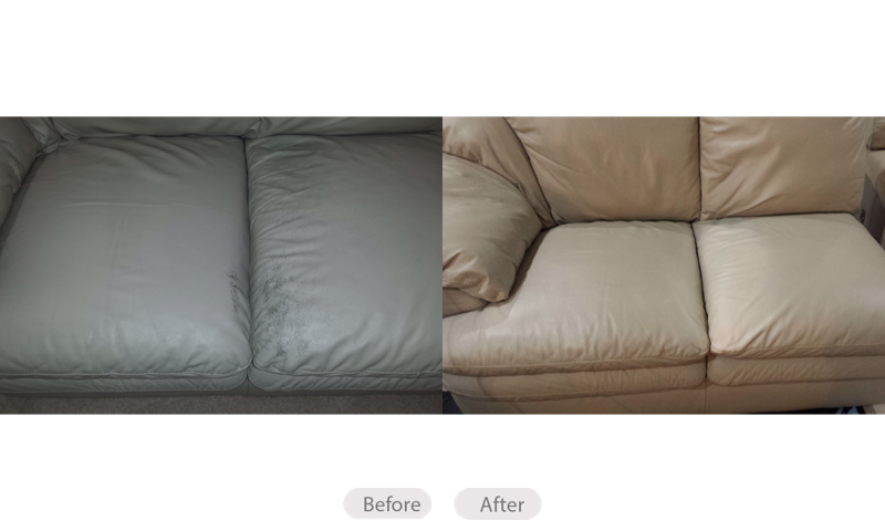 Photo Dye Is Wearing Off This Leather Sofa Fibrenew Indianapolis
