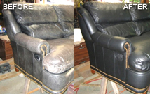 leather couch and chair repair service