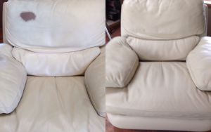 Worn Leather Finish