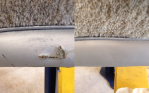 Classic Trans Am door panel repair