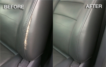 Damaged Leather Car Seat Repair