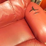 Worn vinyl arm