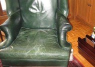 Leather High Back Chair