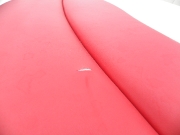 Vinyl sundeck of boat