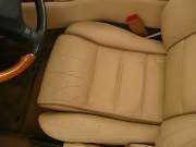 Seats were faded, Cracked and ready to tear .
