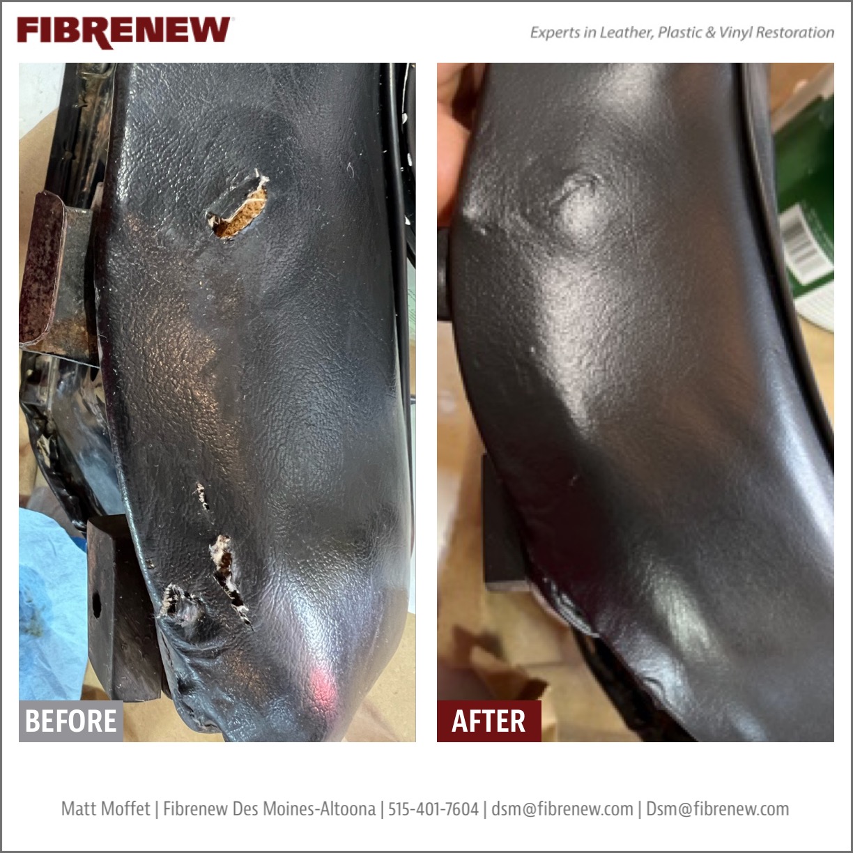 Car Leather Repair - Plastic & Vinyl Restoration: Fibrenew