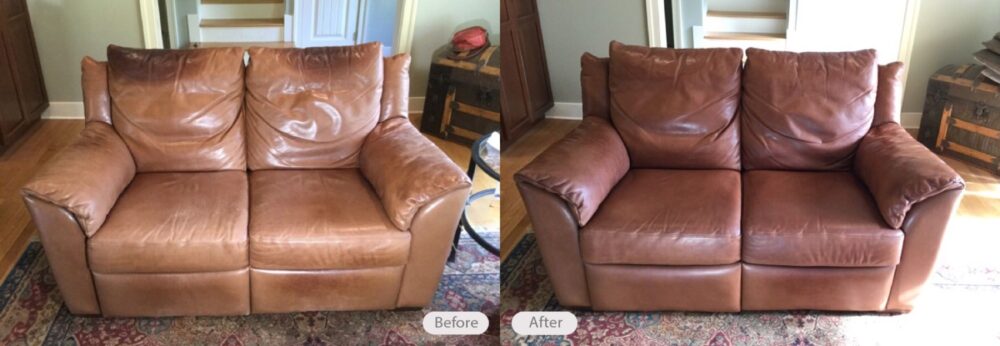 Leather Repair For Furniture Couches, Restaining Leather Sofa