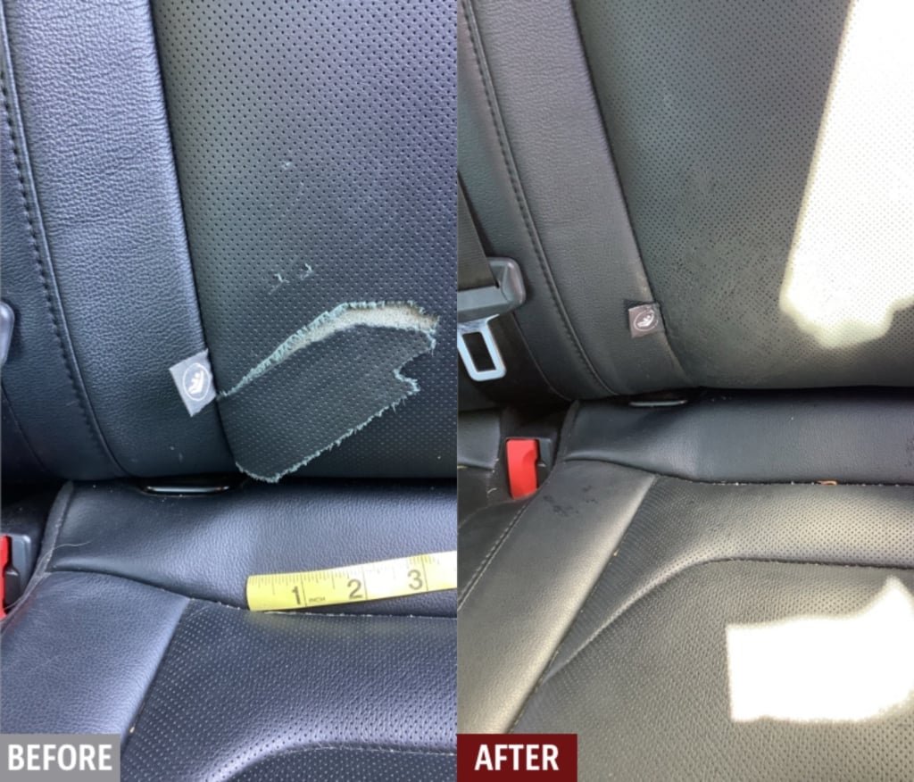 Car Leather Repair - Plastic & Vinyl Restoration: Fibrenew