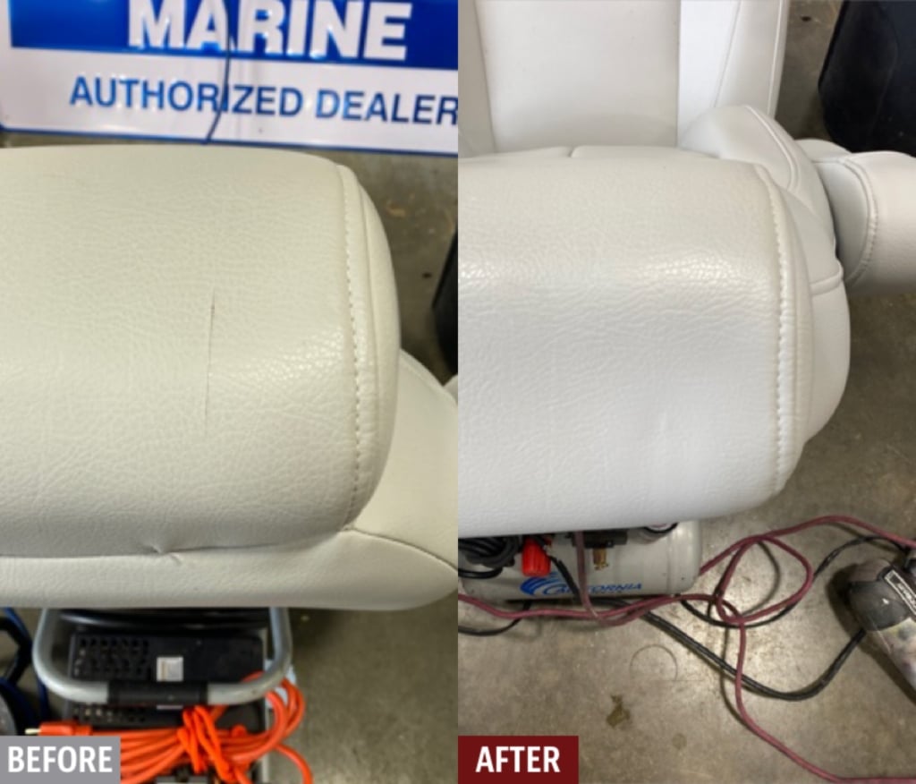 Boat Seat Repair - Plastic Molding Restoration - Fibrenew