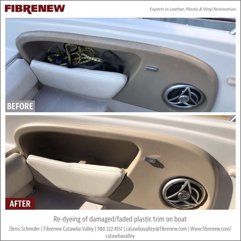 Boat Seat Repair - Plastic Molding Restoration - Fibrenew