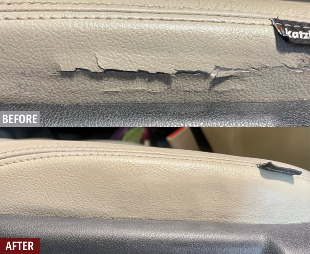 Automotive Leather & Vinyl Crack / Crease Repair Kit