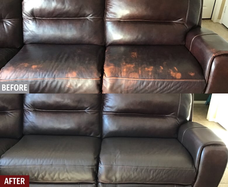 Leather Repair For Furniture Couches, How To Fix Worn Leather Sofa