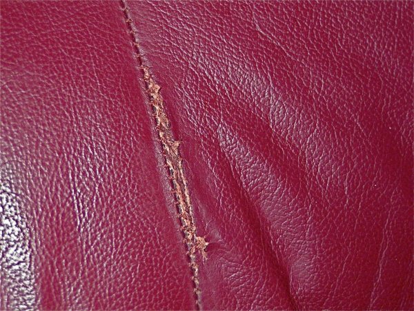 Leather Couch Seam Tear, How To Repair A Leather Sofa Seam