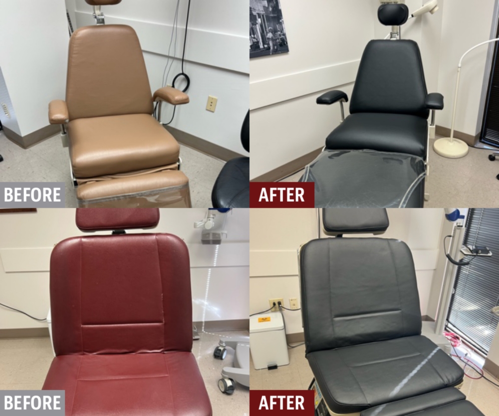 recolour vinyl seats