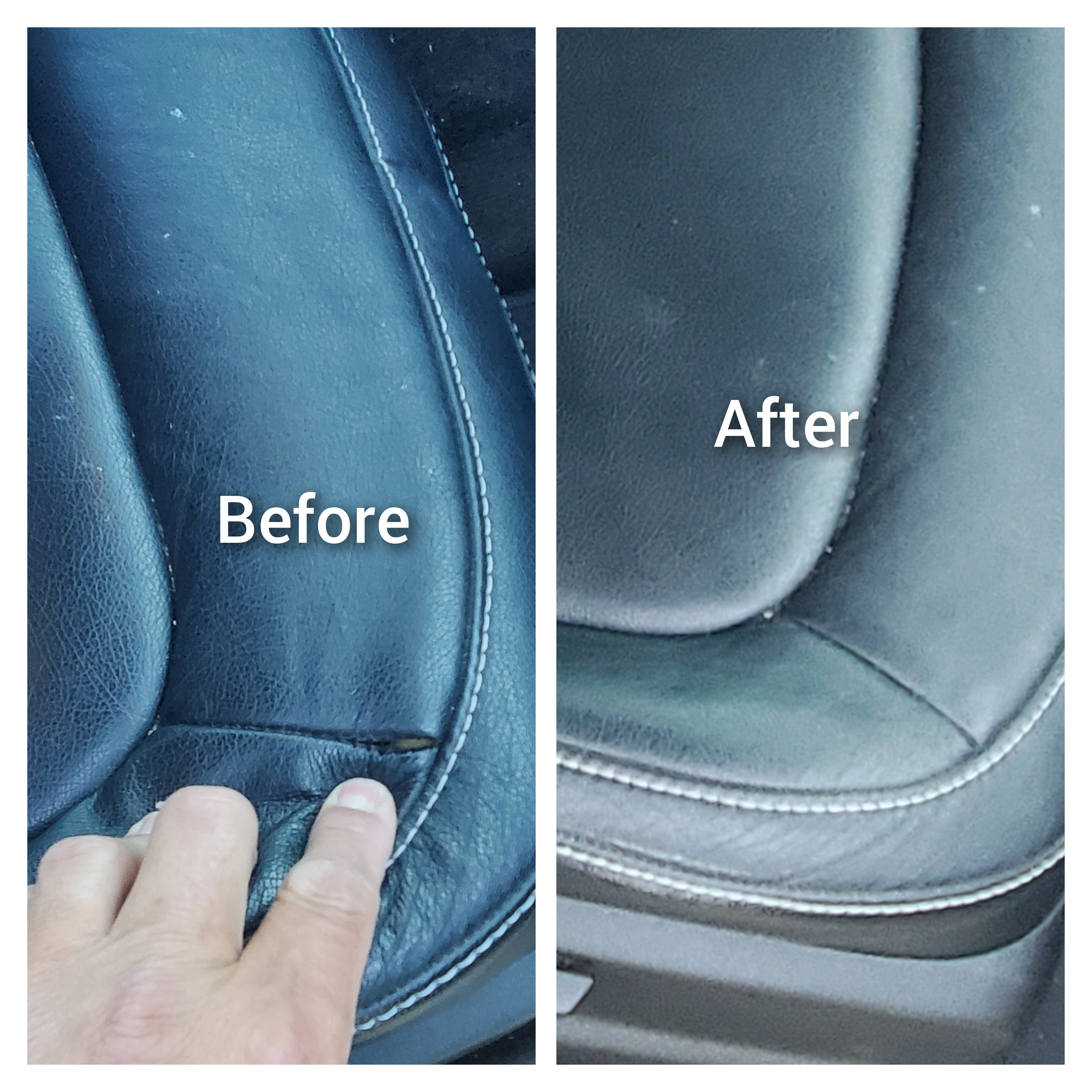 Repair Leather Car Seats & Auto Interiors with Rub 'n Restore®