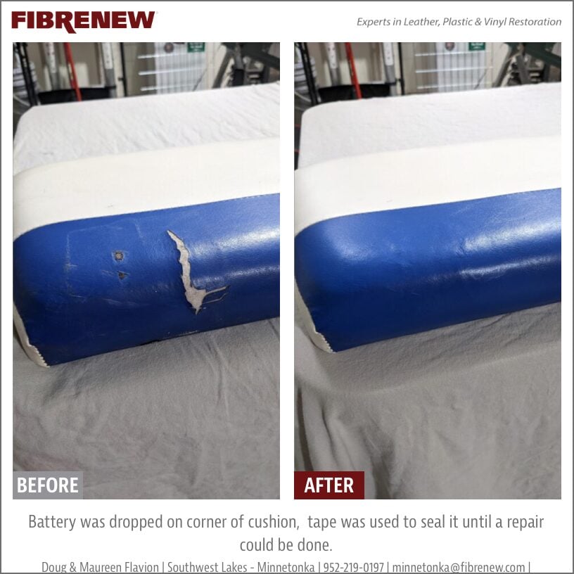 Boat Seat Repair - Plastic Molding Restoration - Fibrenew