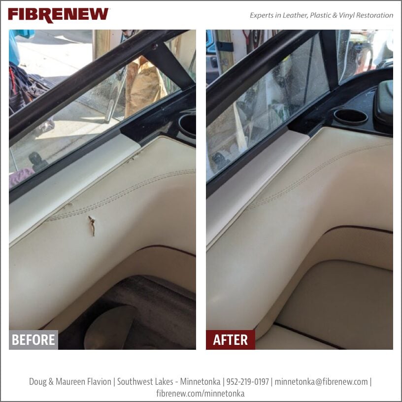 Boat Seat Repair - Plastic Molding Restoration - Fibrenew