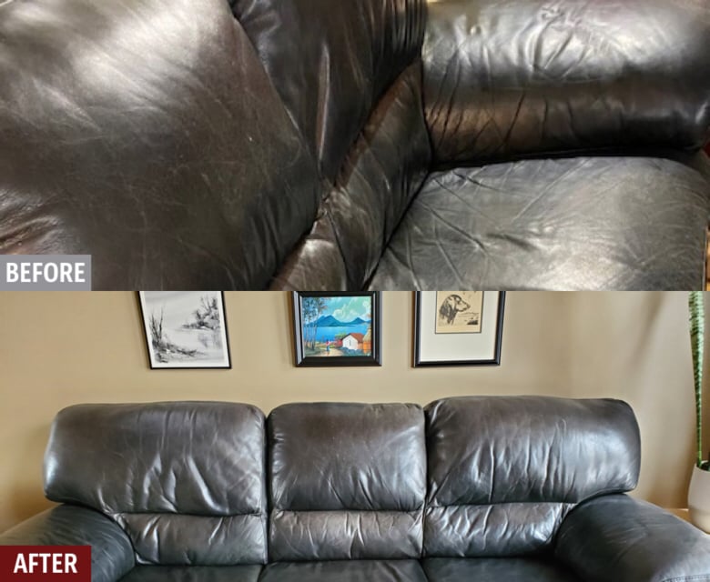 Leather Repair For Furniture Couches, How Do You Fix A Discolored Leather Couch