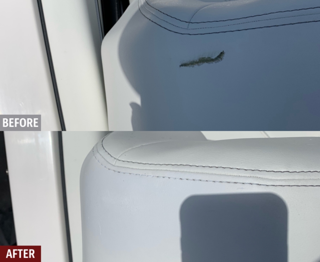 Boat Seat Repair Plastic Molding Restoration Fibrenew Fibrenew