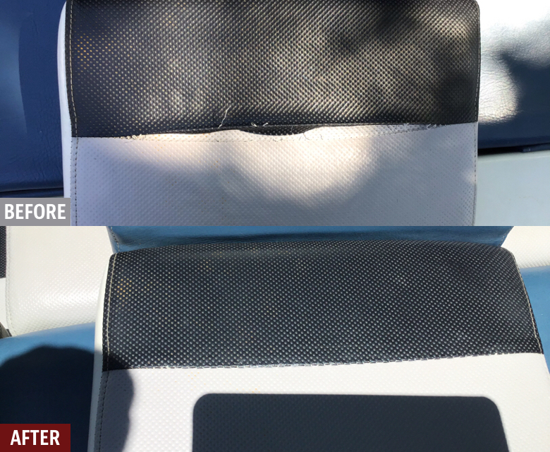 Boat Seat Repair Plastic Molding Restoration Fibrenew Fibrenew