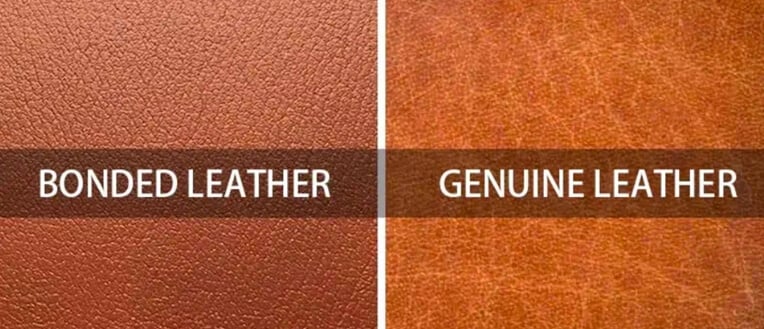 a comparison between bonded and genuine leather