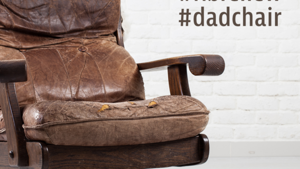 Fibrenew Father's Day Dad Chair. Chance to Win a Leather Care Kit!