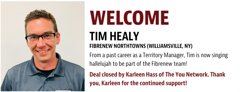 Tim Healy - Fibrenew Northtownss