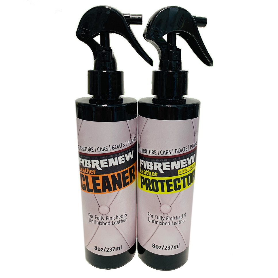 Fibrenew Leather Cleaner and Protector Kit