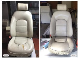 interior seat restored