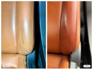 automotive seat restored