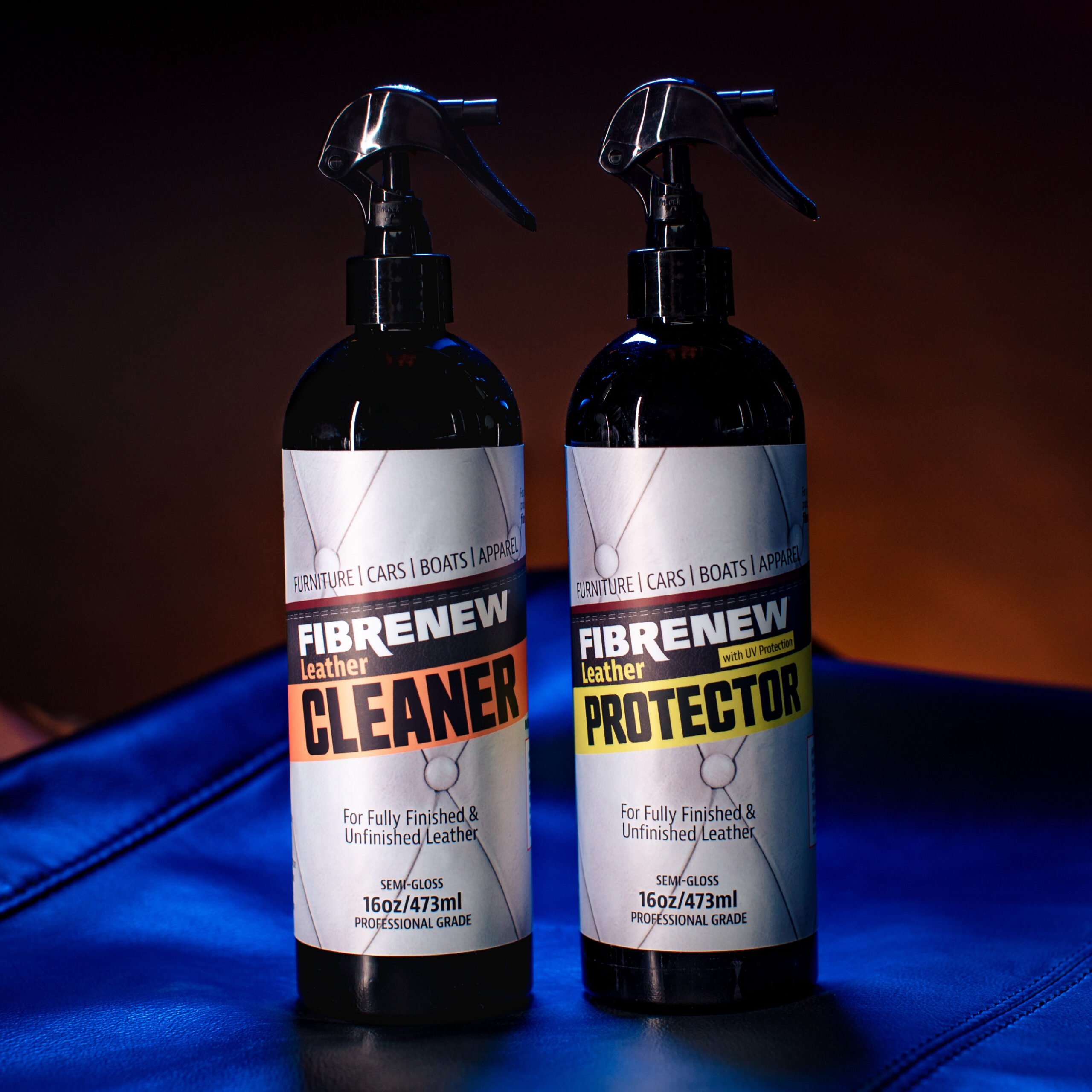 Carfidant Ultimate Leather Cleaner - Full Leather & Vinyl Cleaning Kit