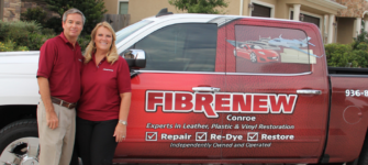 Playing off each other’s strengths, this couple teams up as Fibrenew franchisees