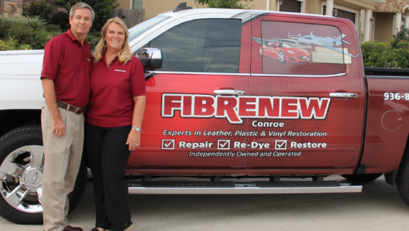 Playing off each other's strengths, this couple teams up as Fibrenew franchisees
