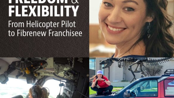 Freedom &amp; Flexibility: From helicopter pilot to Fibrenew franchisee