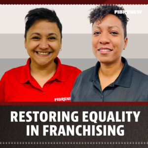 Women franchise owners in fibrenew