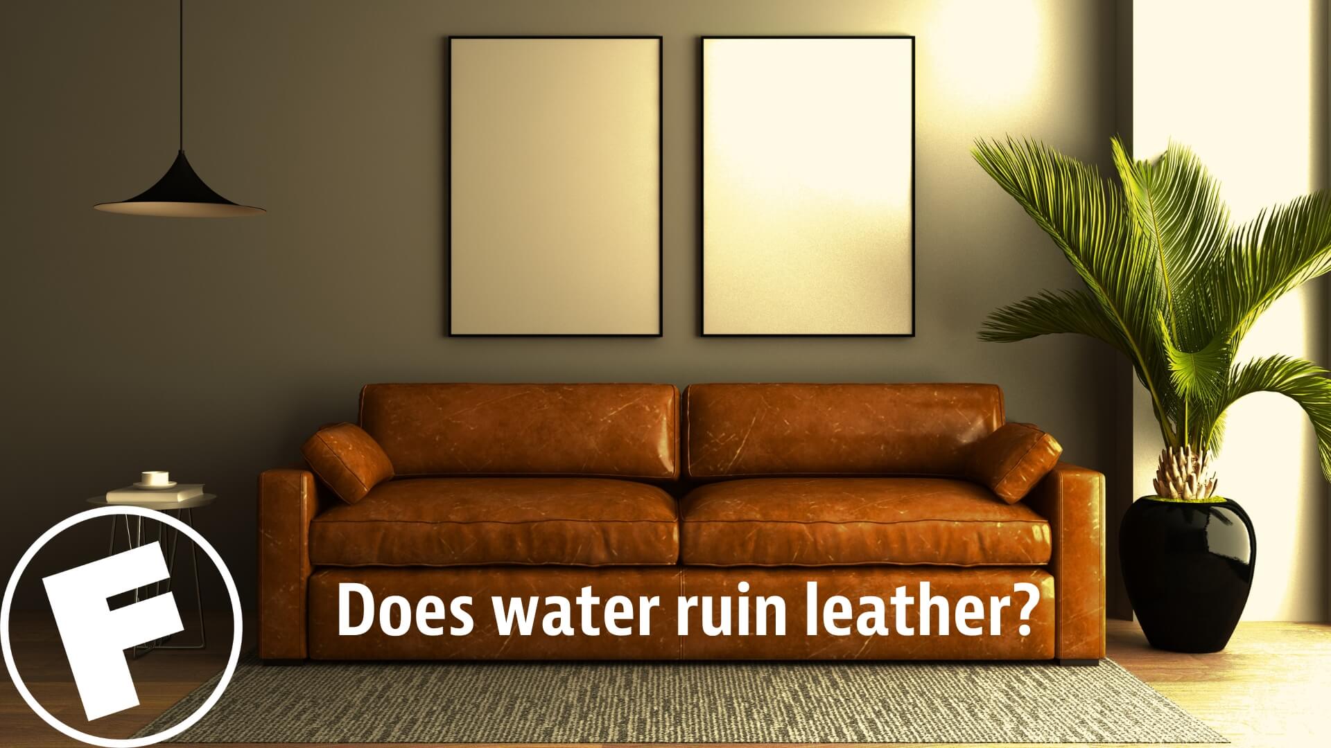 How to Restore and Prevent Water Damage to Leather