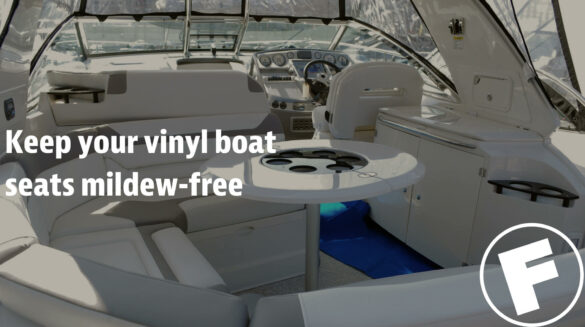 How to Clean Mildew Off Your Boat Seats