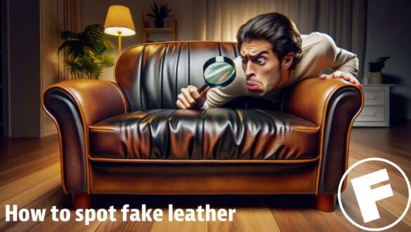 How to spot fake leather